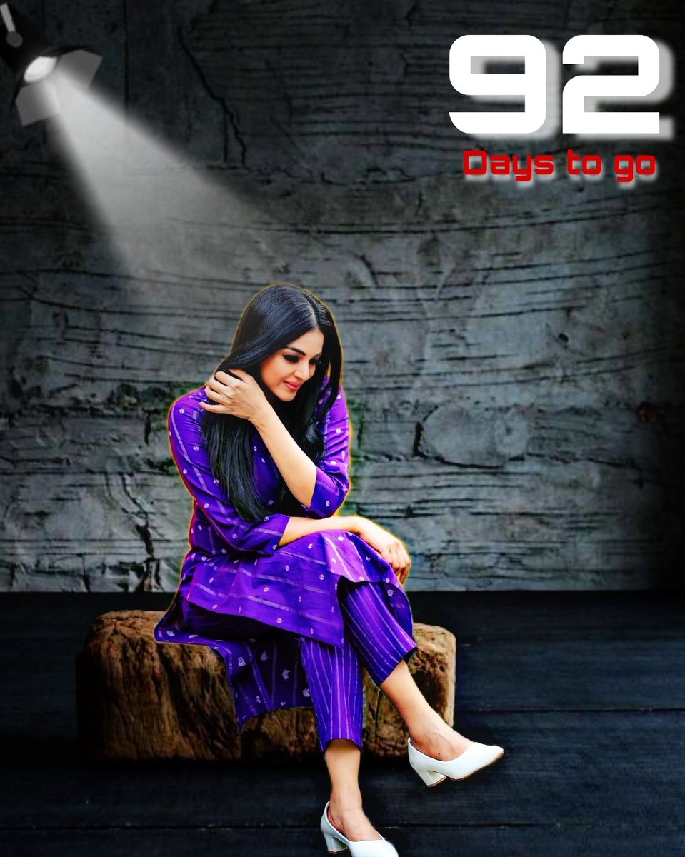 davidbalasanam's tweet photo. "There are no secrets to success. It is the result of preparation, hard work, and learning from failure." 💥
#92DaysToGo 🎉
#Sanam #SanamShetty https://t.co/uybIQl86TF