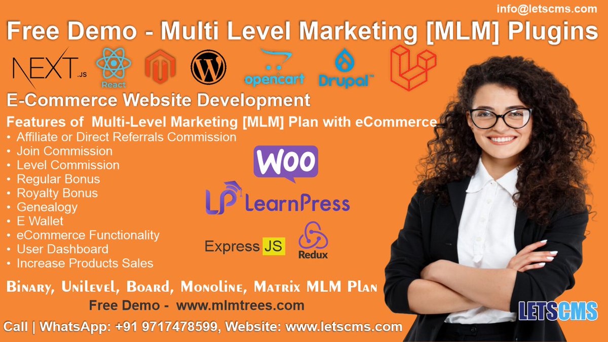 letscms's tweet image. I just published Free Live Demo Available Mlm Software Plugins, Code & Scripts | Network Marketing Growth Tools ( Direct Selling )
mlmtrees.com
#mlmsoftware #mlmsoftwareonline #mlmsoftwaredemo #mlmsoftwaredownload #mlmsoftwareprice #mlmsoftwaredevelopment #binarymlm