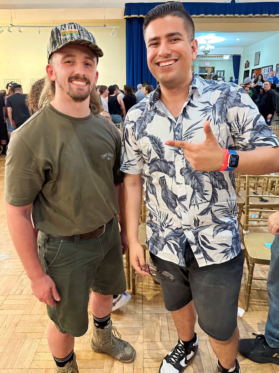 sockmonkeymike's tweet photo. Fun fact: @SeabassFinn is one of the most down to earth peeps I’ve met! Making big moves! 💯🙏 #GCWNoSignal https://t.co/Fk36tduemr