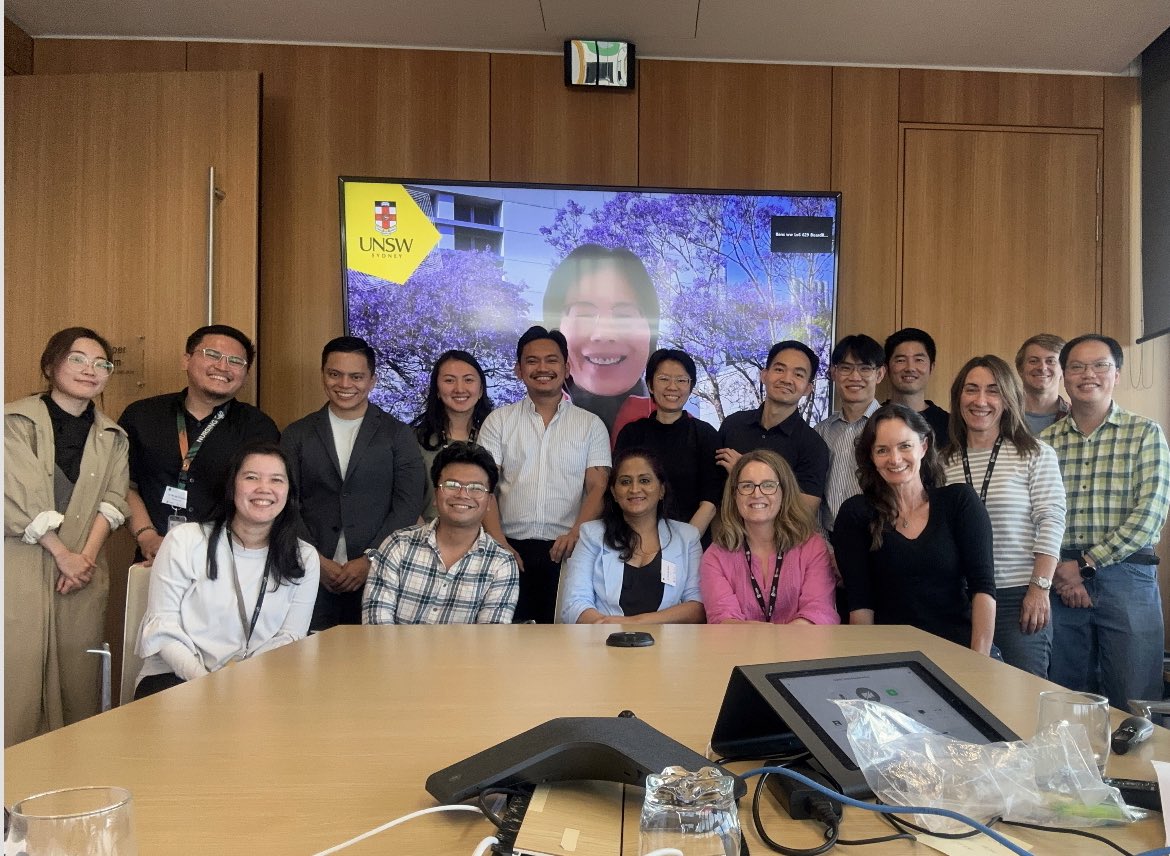 npclgs's tweet photo. Protocol Presentation ✅

Thank you to the Kirby Institute for the intensive two weeks. ❤️

It has been tiring yet rewarding to learn from passionate people. Grateful to all our mentors. So proud of everyone in our cohort. Very inspiring work and people overall! ❤️

#GetGetAU https://t.co/SF0VBqxw7F