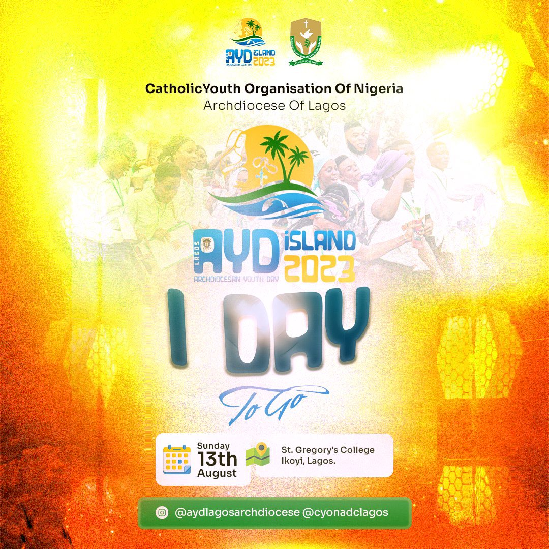Nsukka_okpa's tweet photo. I’ll be at the Arch Diocesan Youth Day tomorrow.

All the Catholic brothers and sisters on my list that have been meaning to meet and connect away from the TL, let’s meet tomorrow at the event ❤️ https://t.co/7W9Q7g7XP7