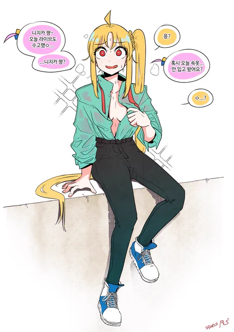#ぼっち・ざ・ろっく  
Nijika 