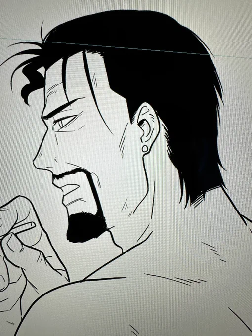 ちょっと真顔モードなゲイルさん