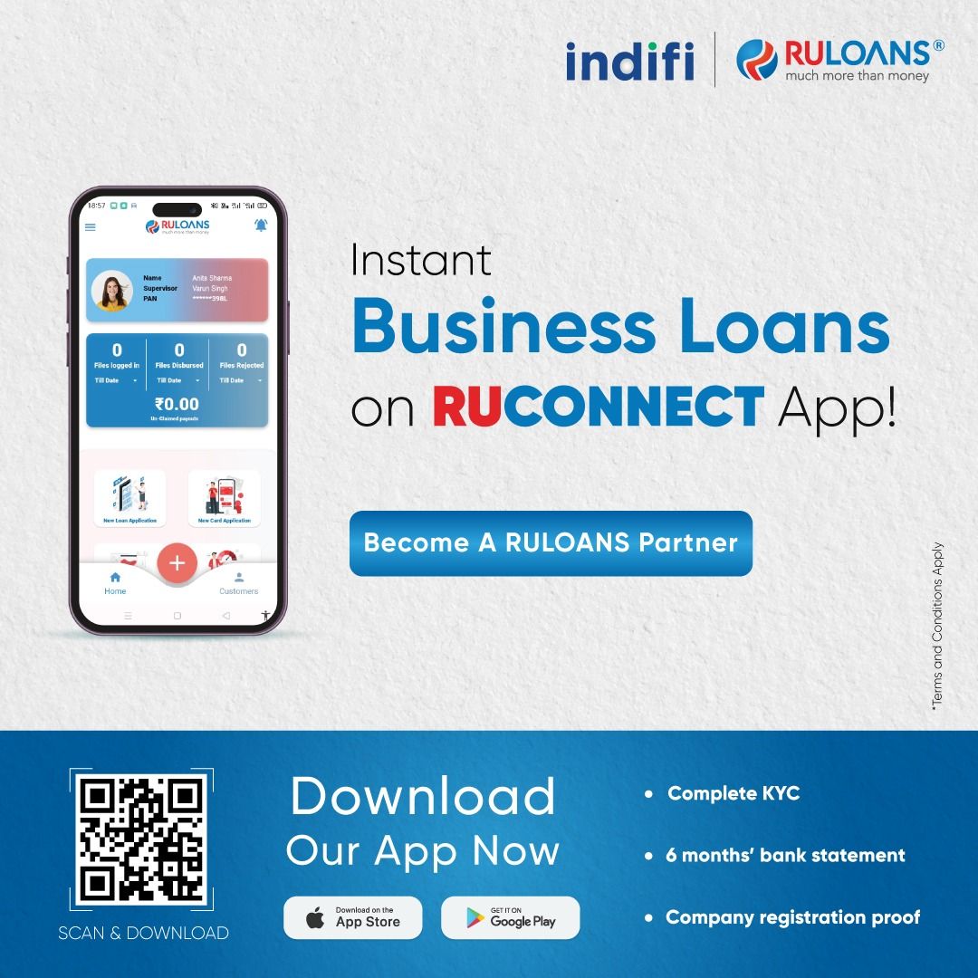 RuLoans's tweet photo. Exciting News! Now, avail Business Loans on the #RuConnectApp, thanks to our partner Indifi! Get ready to unlock a whole new level of comfort and product benefits for your customers.
https://t.co/My7Q7ny7Eo
#Ruloans #ExcitingNews #BusinessLoans #IndifiPartnership #loan https://t.co/ebU4rWLqOD