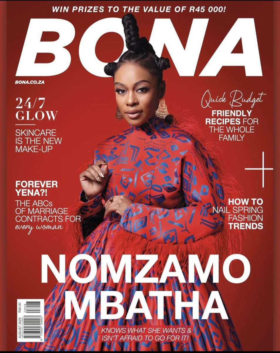 It's been a GREAT month of BRILLIANT magazine covers that remind us of the power of print. #PrintIsGood

Love the work and direction by Mbali Soga, Molife Kumona, Nontando Mposo and Viwe Ntlebi