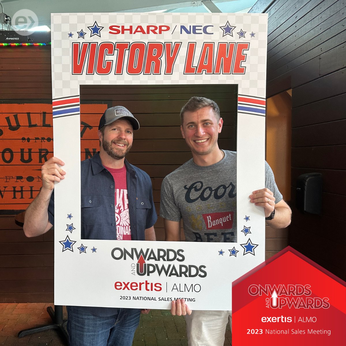 What a full week of learning &amp; connecting with #TeamExertisAlmo! 🎸 Thank you @SharpNECDisplay for sponsoring our closing dinner &amp; Starlight Anthem!

#ExertisAlmo <a href="/AlmoCorp/">Almo Corporation</a>