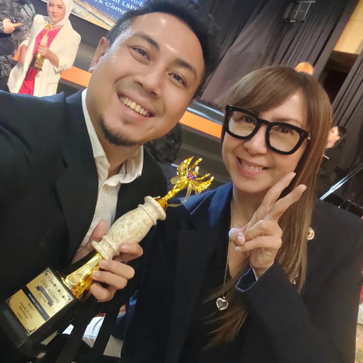 candyhernandez's tweet photo. About last night LSPR Alumni Awards 2023 https://t.co/qn7EItz9kW