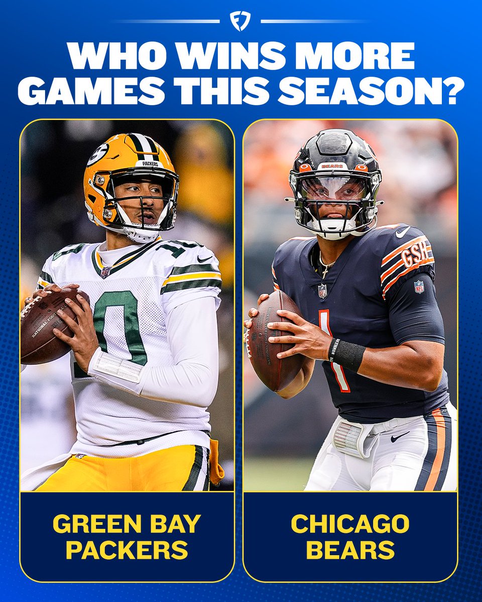 Who ya got?

❤️ for Green Bay Packers
🔁 for Chicago Bears

#GoPackGo | #DaBears
