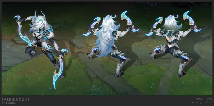 Faerie Court Katarina Concept Art by Luca Xu 