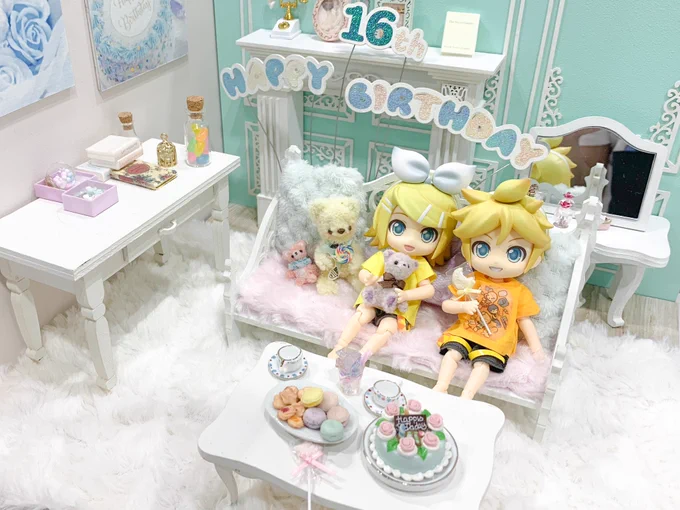 かっかわいい…!最高のお部屋をありがとうございます  #マジカルミライでねんどり #マジカルミライ2023