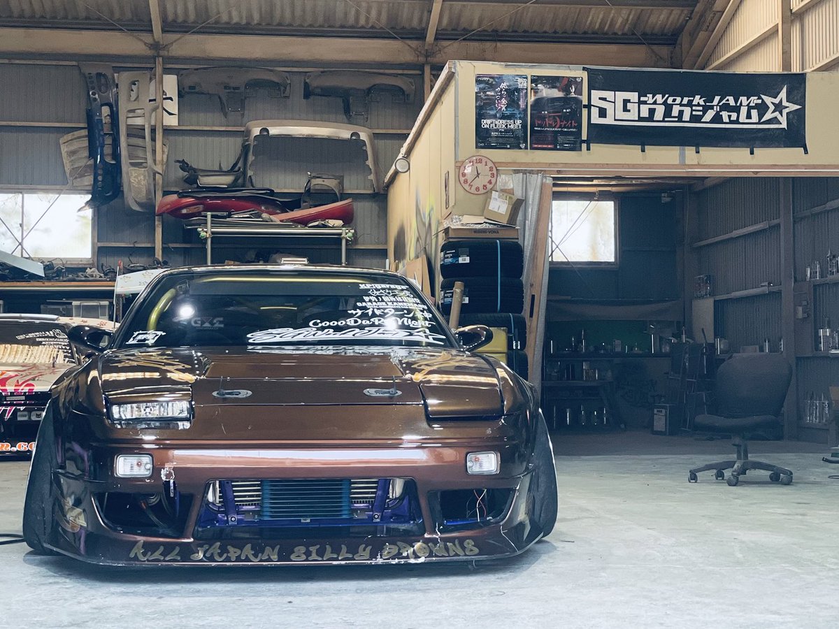 Shigesan4444's tweet photo. ｴｽｼﾞｰﾜｰｸｼﾞｬﾑ180SX
2023ﾄﾞﾘﾄﾞﾚﾅｲﾄ仕様😍✌️ https://t.co/DqueWEKYDU