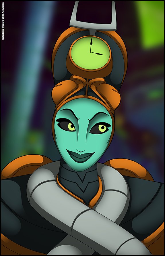 Verona7881's tweet photo. I drew Dr N. Tropy because she is awesome!

#crashbandicoot #crashteamrumble #nefarioustropy https://t.co/n4H1SrZYTL