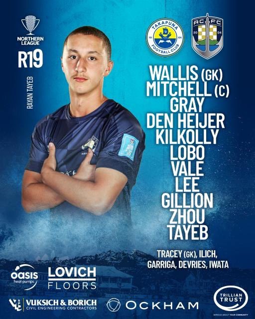 AucklandCity_FC's tweet photo. STARTING XI - Albert Riera names his side for todays game.
#TAvAC #NZNationalLeague https://t.co/zuJquxmvEW