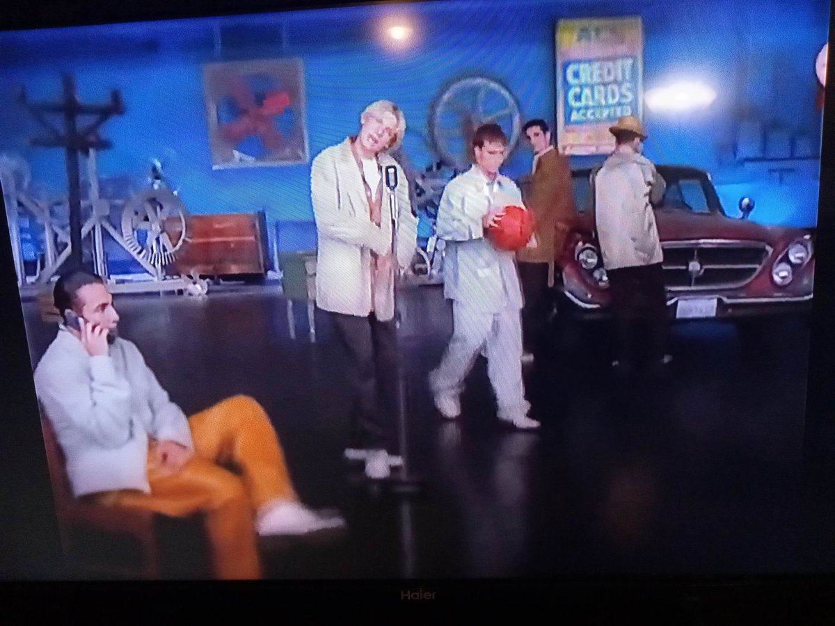 BangtanHouse7's tweet photo. Tried to watch Backstreet Boys' "As Long as You Love Me" MV, but all I could see was "War of Hormone" and "Just One Day." 

Don't ask me to elaborate. https://t.co/EkWbNpitJ3