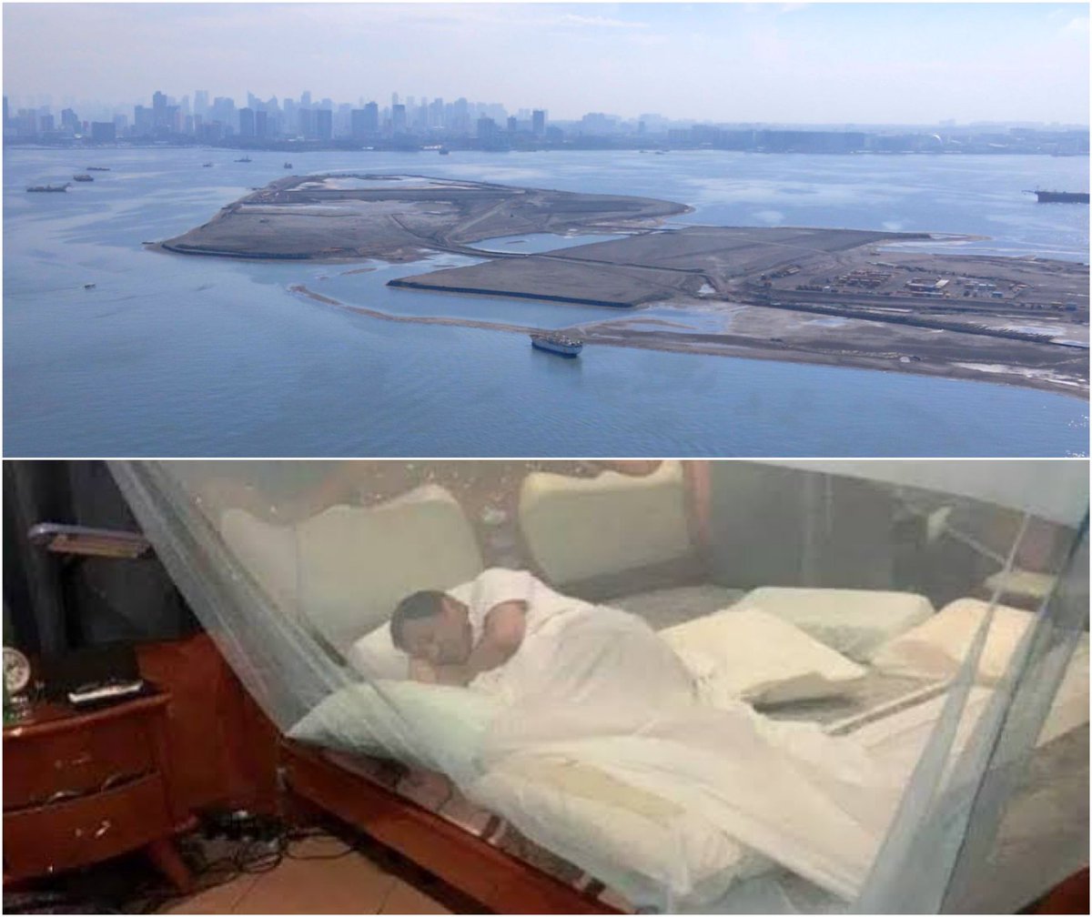 GerryCacanindin's tweet photo. Paano nga ba nakalusot lahat ng reclamation projects sa Manila Bay na mostly ay mainland Chinese workers pa ang trabahador? Tinatanong pa ba yan? https://t.co/xgEgQN1KaL