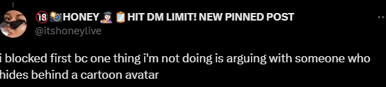 Lol what? What a shitty sex worker shitting on other sex workers for stating there are no toy alternatives<a href="/tag/onmfc"class="tags"><span>#onmfc</span></a>