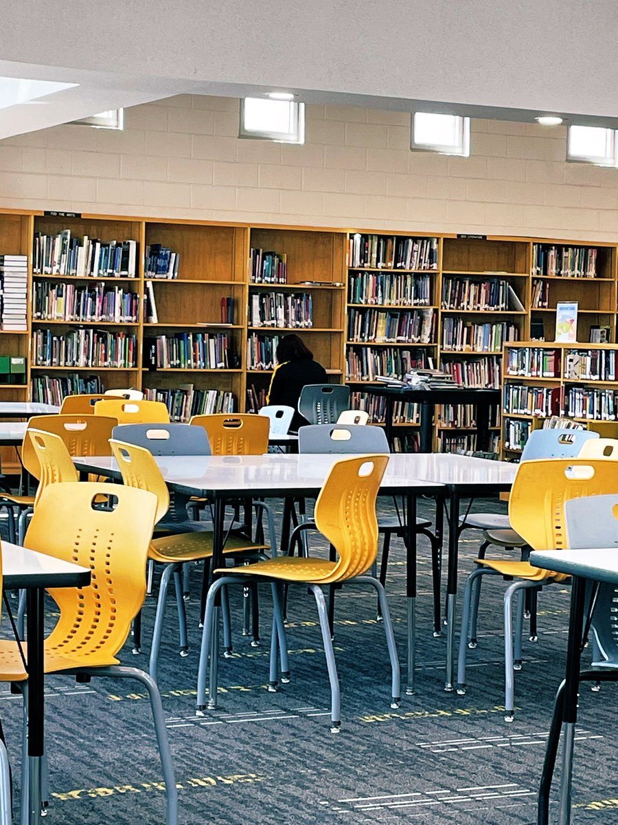 We are working hard to get the <a href="/pmslibraryeptx/">Parkland Middle Library</a> ready for our Novilleros. If you happen to walk in, don’t mind us. We are on opposite sides listening to audiobooks as we work on the shelves. <a href="/TheParkMS/">Parkland Pre-Engineering Middle School</a> @jortiz_AP <a href="/plarabazan/">Patty Bazan</a> <a href="/mmaldonado112/">Mildred Valenzuela Maldonado</a> <a href="/YISDLibServices/">YISD Library Services</a>
