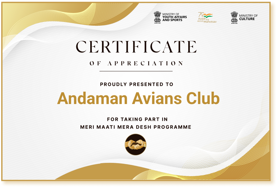 ANDAMAN AVIANS CLUB tweet media