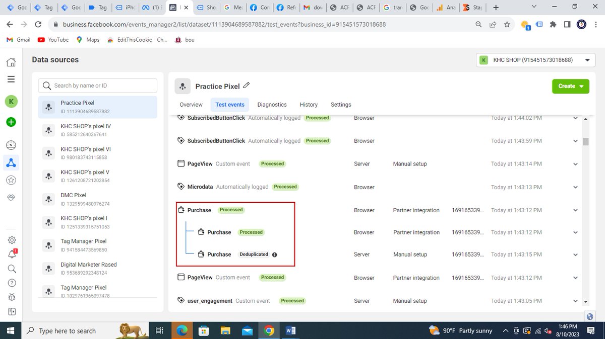raseddmc's tweet photo. ✅Facebook Conversion API with Deduplication Server Side Tracking✅

#DigitalMarketing
#OnlineMarketing
#DigitalStrategy
#MarketingOnline https://t.co/DJpQUntfwx