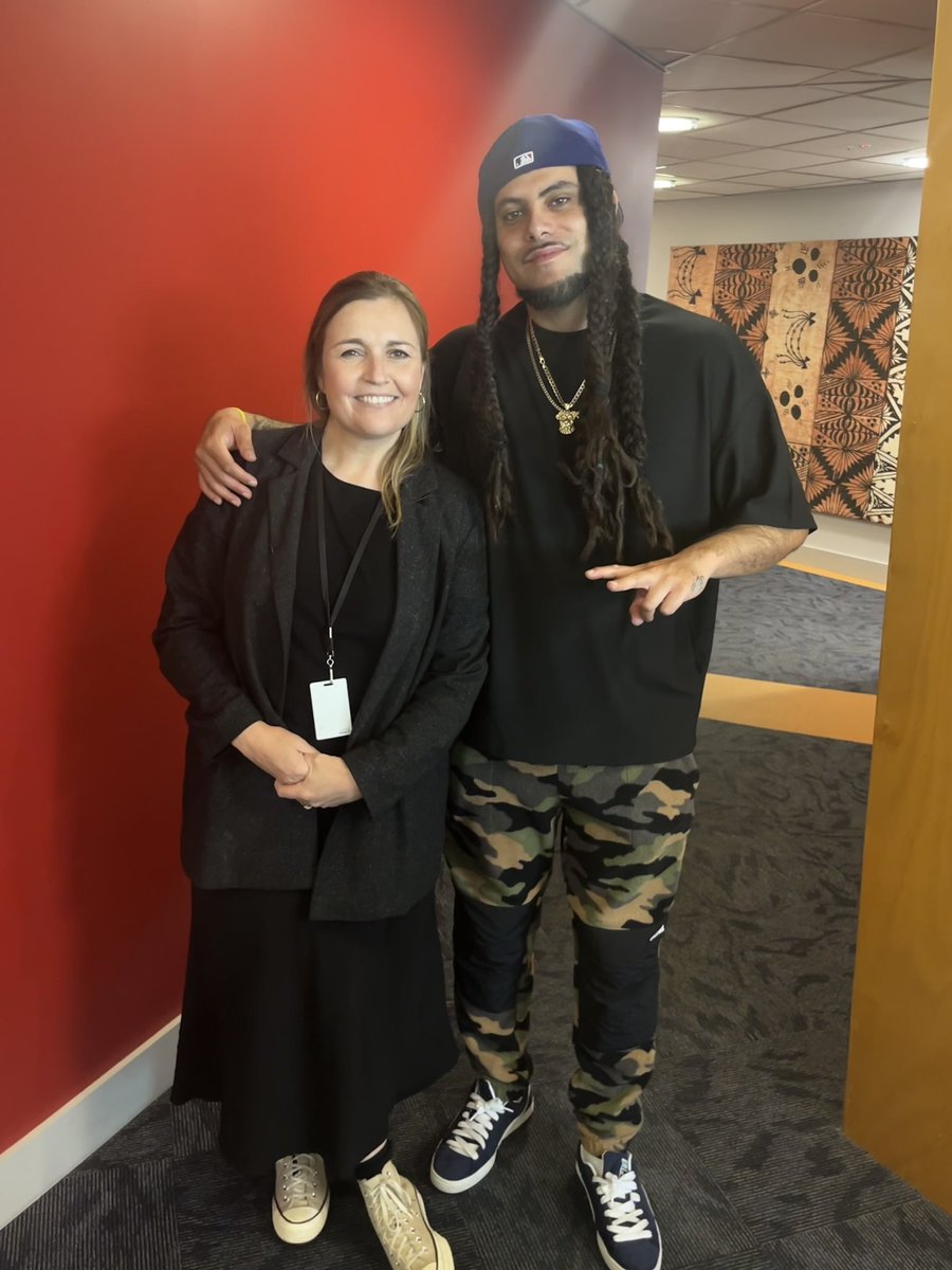 Loved having <a href="/MELODOWNZ/">Liiightside</a> in studio talking about his award winning week - and #HipHop50