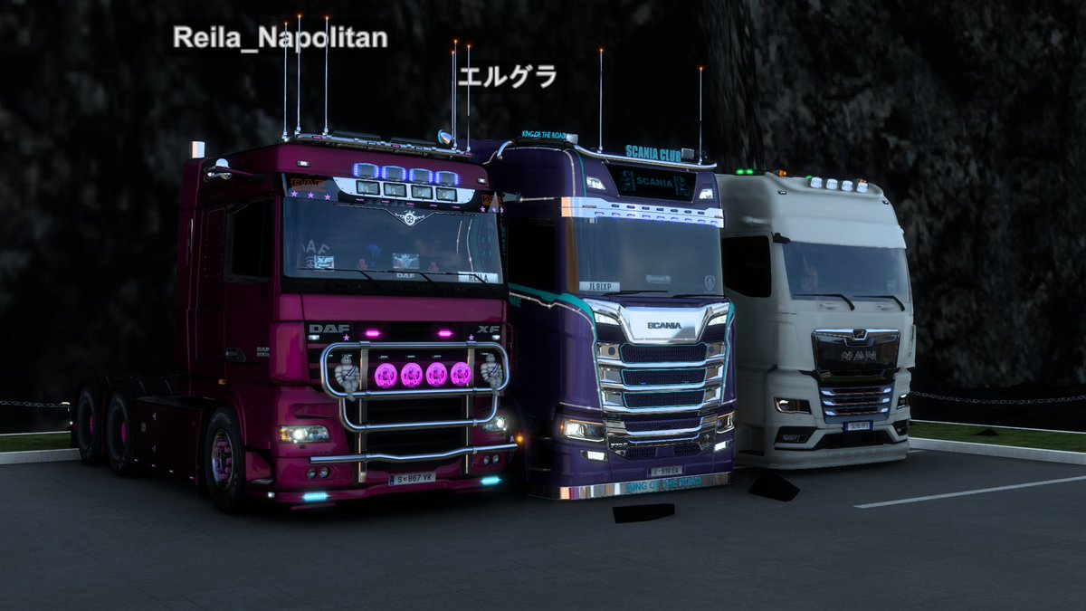 masammy0333's tweet photo. 土曜の午前中convoyは久しぶり😊
#ETS2 #BartoLand https://t.co/JUuZG8V47i