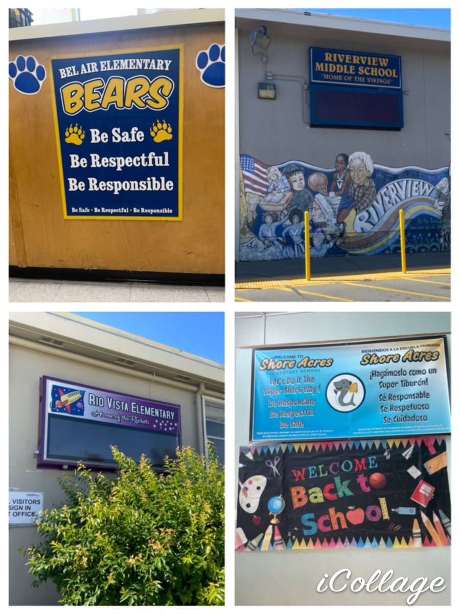 Great 1st day <a href="/MtDiabloUSD/">MDUSD</a> across the District. Saw the beautiful beginnings at a few schools☀️ ValleVerde ES, Woodside ES, FairOaks ES, DeltaView ES, Bel Air ES, Riverview MS, RioVista ES, ShoreAcres ES