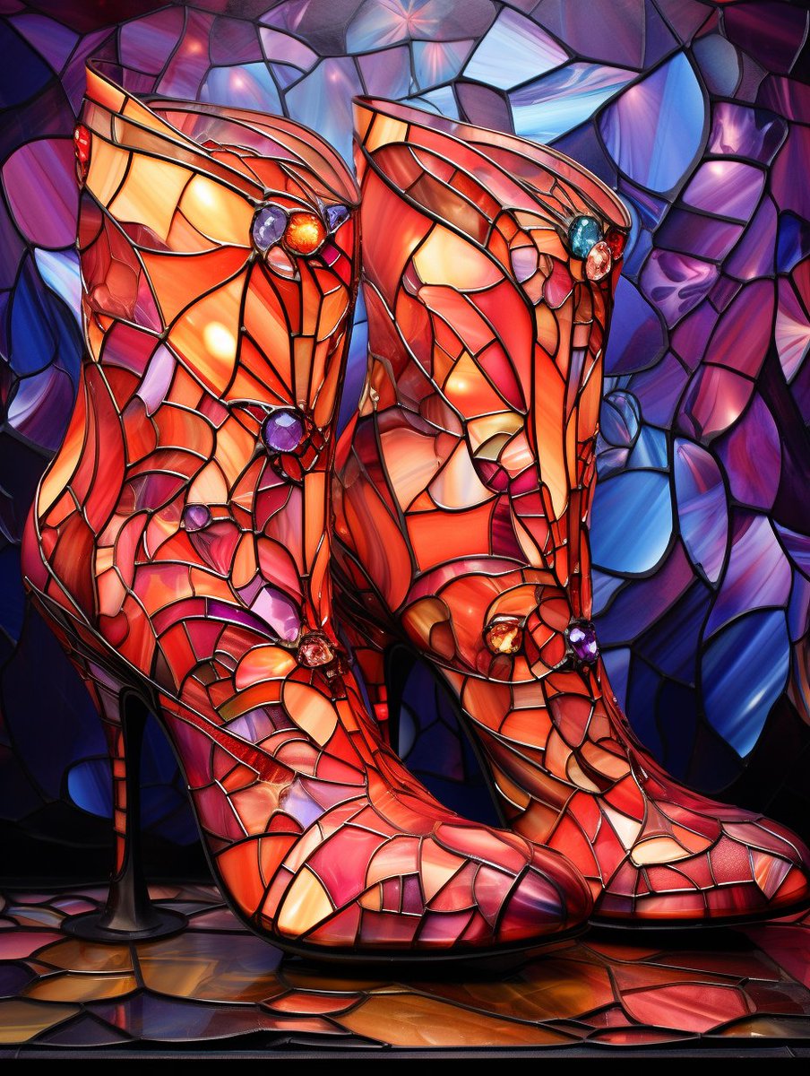 JaiStone's tweet image. Ruby Slippers in 2023. #apart #midjourney
