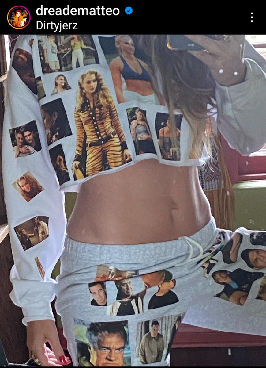 I love Drea de Matteo's outfit (via her Instagram)