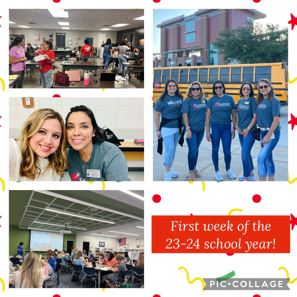 We had a fantastic week! Convocation, PL for our amazing teachers, and assisting our families at meet the teacher! #WeAreGCISD #GCISDBilEsl <a href="/Fes_Hill/">Nilsa Hill</a>