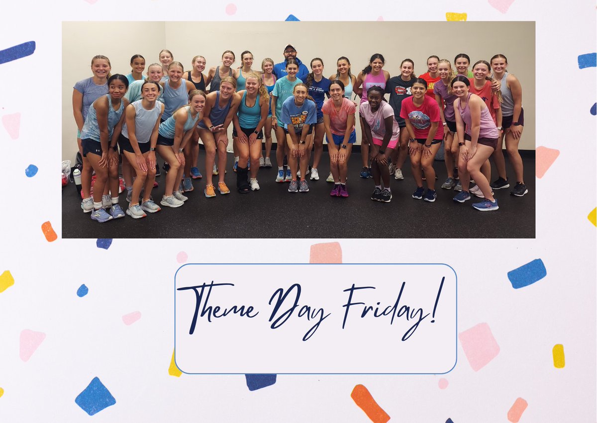 The first theme day Friday of the season!  Boy or girl- what will Coach GFrey's baby be!?