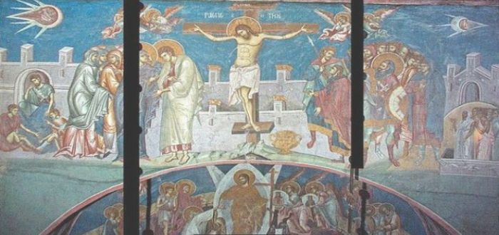 LaChanfainaShow's tweet photo. Ovnis 🛸
4. La Anunciación con San Emidius, 1486
5. Prajnaparamita Sutra, siglo X
6. La Crucifixión de Cristo, del Monasterio Visoki Decani en Kosovo
7. El bautismo de Cristo, de Aert de Gelde (1710) https://t.co/2GS1VARI53