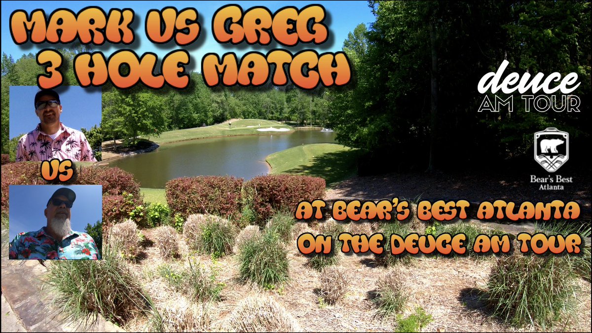 GregKortmanGolf's tweet photo. Can you believe it? A new video just dropped on my channel. And it has @markjoldfield in it! Link in bio and description. 
Then, go watch Mark’s video from that round. It’s way better than mine, LOL. 
https://t.co/w08Fhpb8Gj
#deuceamtour #bearsbestatlanta #golfcolab #youtubegolf https://t.co/xkhQ8gpUKc