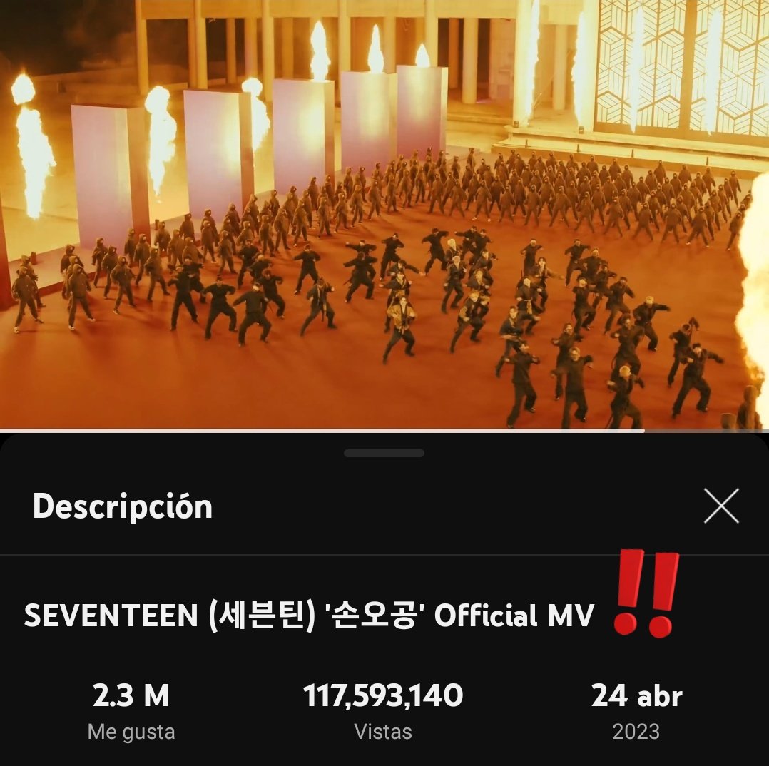 CaratSquad_'s tweet photo. [YOUTUBE] Ha bajado mucho el stream en #SUPER ❗️Ahora estamos sumando menos de 500 mil vistas diarias 

Recuerda que este MV es muy importante para que #SEVENTEEN gane premios a fin de año 🔥 Esta vez son fuertes candidatos para ganar MEJOR MV 💪

▶️ https://t.co/zcINXyqRaT https://t.co/oZ0krphtia