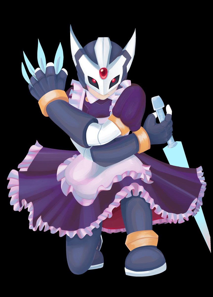 SKaDoki02's tweet photo. Part 1/2 

#MegamanMaidCollab #megamanzero #pegasoltaeclair #hiddenphantom #poplacocapetri #zero #reploid #maid #Rockman https://t.co/FWBC50K92P