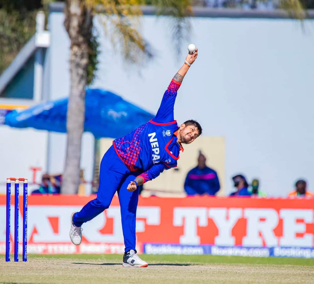 Sandeep lamichhane improves his ranking by 2 position and currently is in no.22 . Will he ever reach top 10 in ODI bowling ranking? #sandeeplamichhane #Nepalcricket