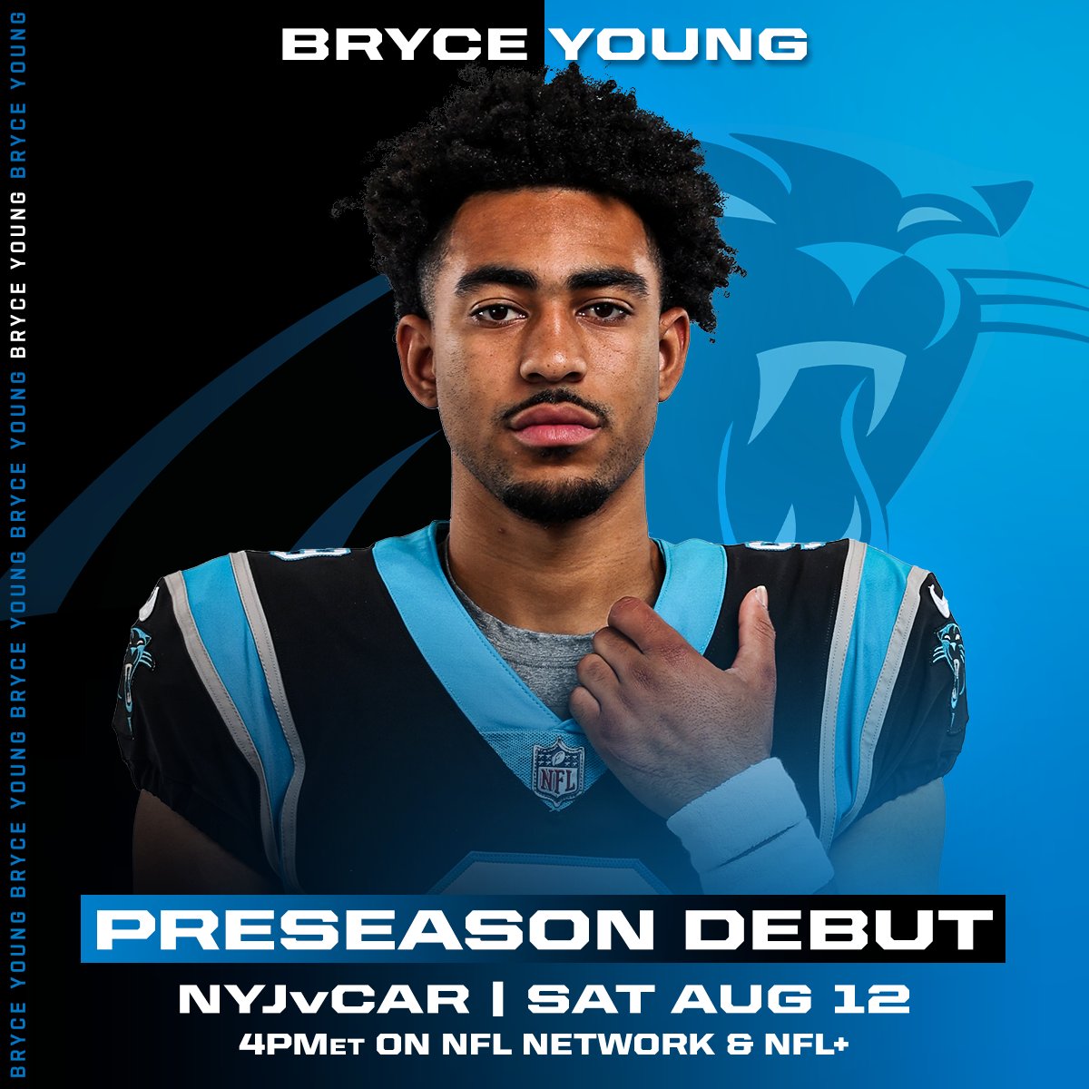 NFL's tweet photo. .@_bryce_young, you have arrived 🔥 https://t.co/5aD1zUE3uI