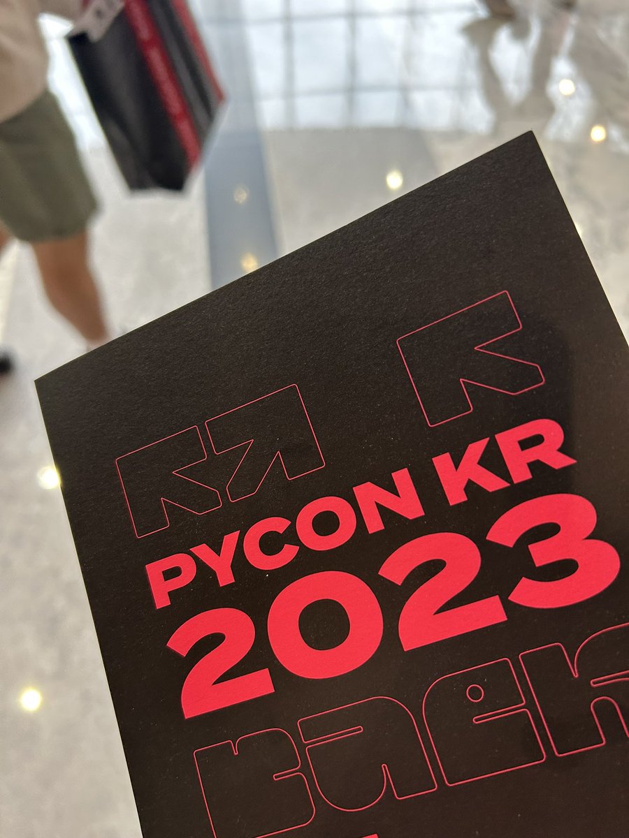 cgryu's tweet photo. #pycon #pyconkr #파이콘2023 https://t.co/7t7XpL0FU7