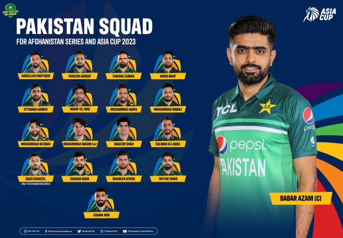 INDvsPAKMatchs's tweet photo. Pakistan announce squads for Asia Cup and Afghanistan series 
#AsiaCup2023
#pakistancricket https://t.co/Vx0anksn33