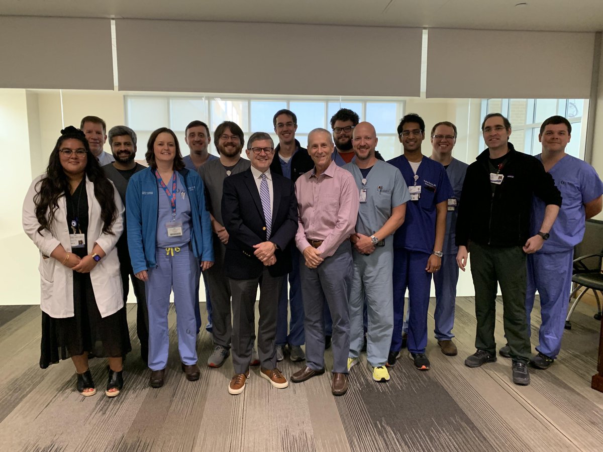 Dr. Barry Bertolet (Gov. MS-ACC) and I met with U of Mississippi CV fellows this morning. The future of Cardiology is bright and in good hands - committed to clinical excellence, science, equity, advocacy, team work, and professionalism. <a href="/UMMC_Heart/">University Heart at UMMC</a> <a href="/ACCinTouch/">American College of Cardiology</a> <a href="/McMullanMike/">Mike McMullan</a>