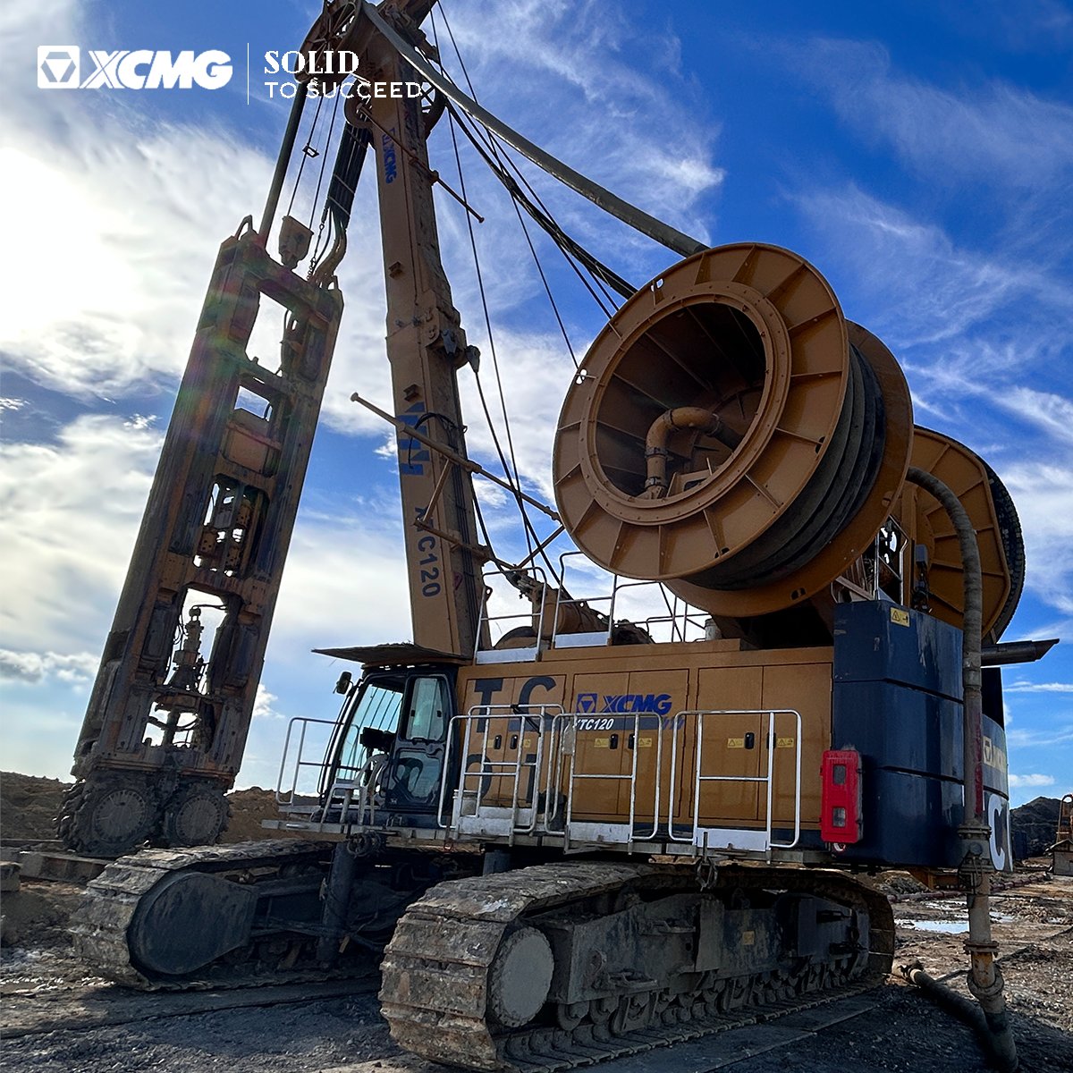 xcmg_foundation's tweet photo. #XCMG XTC120 Trench Cutter in the Philippines, specialize at rock work in subway, bridge anchoring, reservoir diaphragm wall, port, dock, high-rise building, sewage treatment plant and other bearing or retaining diaphragm wall.
 #TogetherwithXCMG
#XTC120 #TrenchCutter https://t.co/s8RJsfMeJF