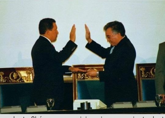 #LaPazEsClave 
#EnciendeMotoresYEmprende
Hace 24 años el Comandante Chávez es ratificado presidente por la Asamblea Constituyente.