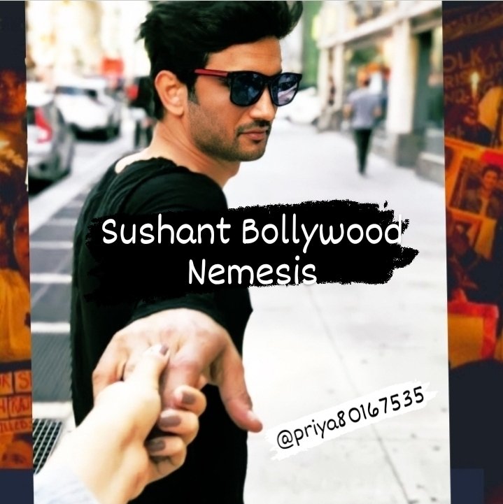Priya80167535's tweet photo. An unhealthy environment of 
Bollywood ruined Sushant's 
Life .
They refused to accept Sushant as a part of film lndustry. 
Now we refuse you all ❗
#BoycottbollywoodCompletely
Sushant Bollywood Nemesis https://t.co/vq1vktgTkO