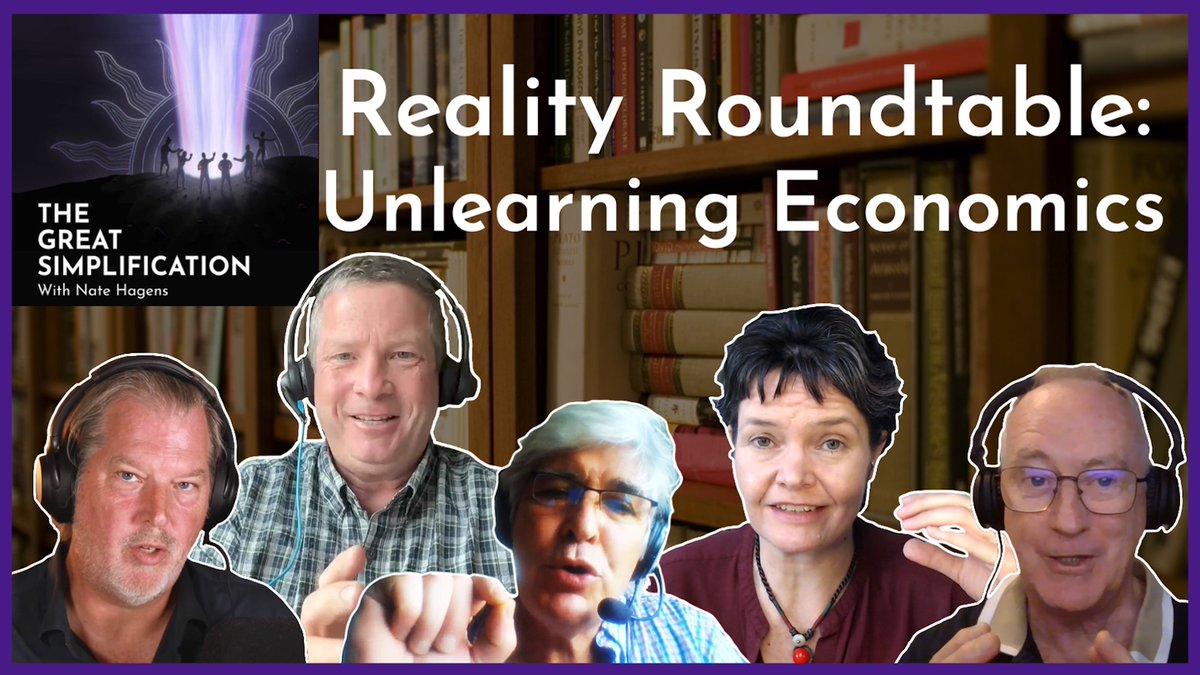 Today, I’m joined by Jon Erickson, Josh Farley, Steve Keen &amp; Kate Raworth - leading educators in heterodox economics -  to discuss what conventional economics gets wrong &amp; how its education could improve <a href="/jon_d_erickson/">Jon D. Erickson</a> @profstevekeen <a href="/KateRaworth/">Kate Raworth</a> 

youtu.be/EC11UQD9q3w