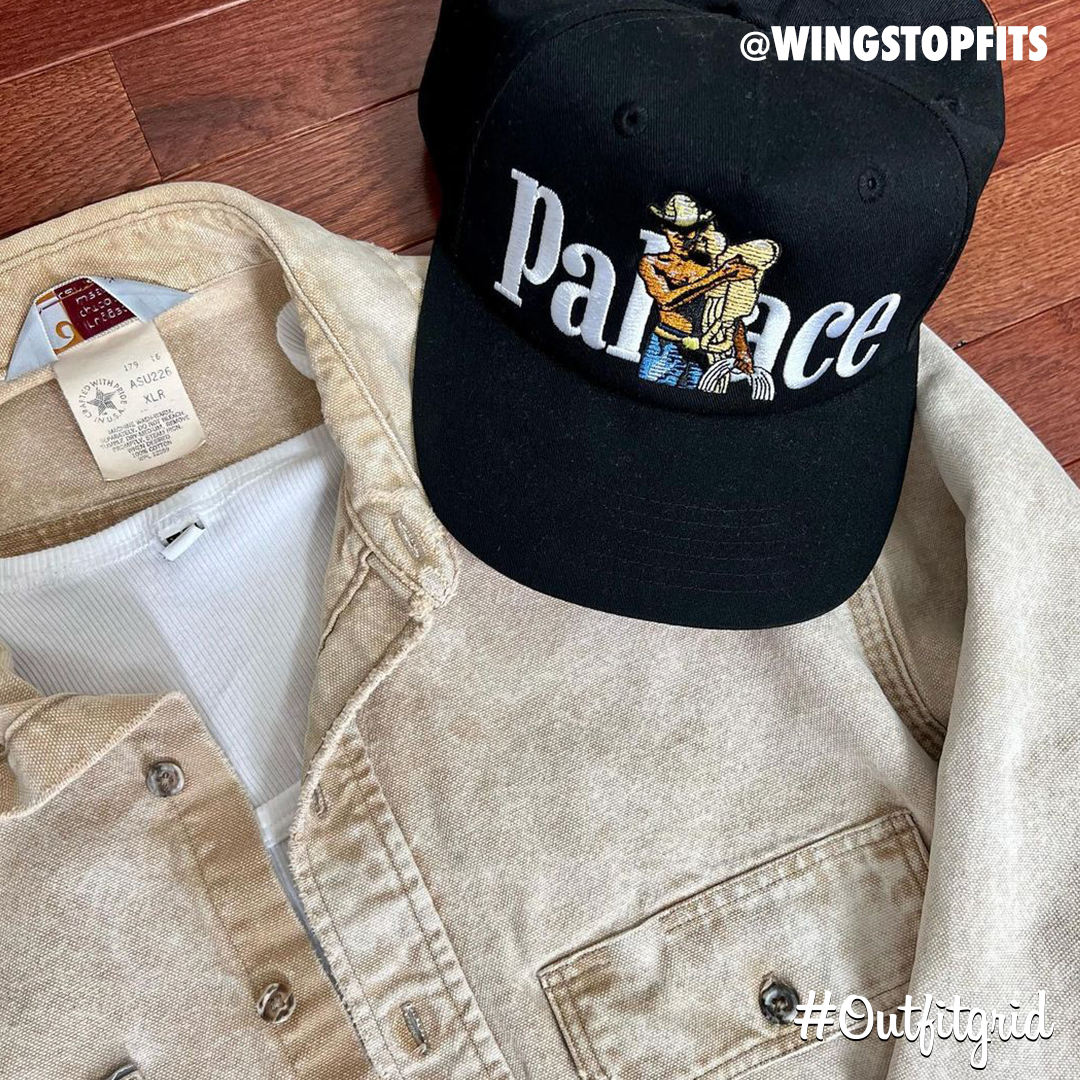 outfitgrid's tweet photo. Today's top #outfitgrid is by @wingstopfits.
▫️ #Carhatt #Shirt
▫️ #ThrowingFits #Shorts
▫️ #Palace #Cap
▫️ #Adidas #Superstar https://t.co/gSFJtMsIVh