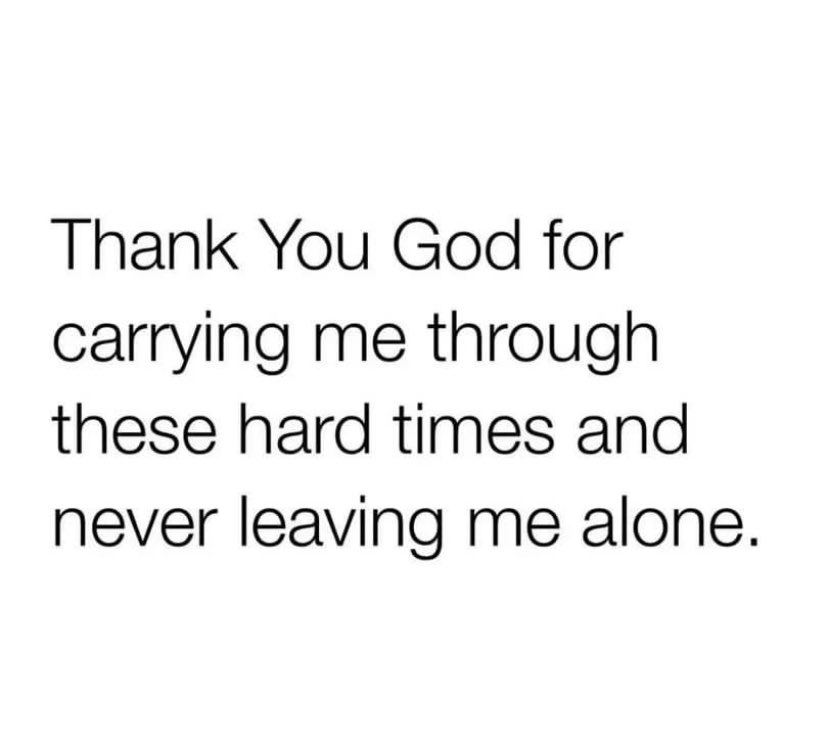 Thank 🙏 God