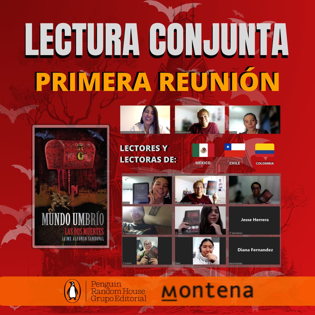 leyendoconalex's tweet photo. Primera reunión de la Lectura Conjunta con @clauentrelibros @chuckocc y @literatureandoando dónde estamos leyendo #MundoUmbrio Las Dos Muertes Tomo 1/4 de @jaimealfonsos

Lectoras y Lectores de #México #Chile y #Colombia 

@CirceLam
@penguinlibrosmx 
#LeyendoConAlex https://t.co/9ezmTbhX4P