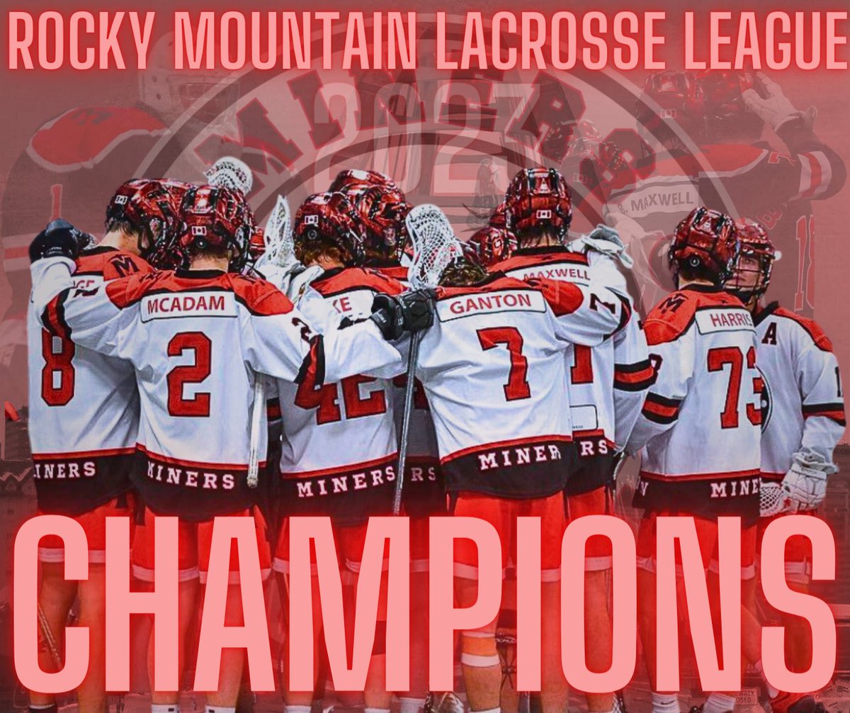 Regular Season Champs ☑️
RMLL Playoff Champs ☑️
Minto Cup Champs ⏳

🔴⛏️#MineAndGrind
