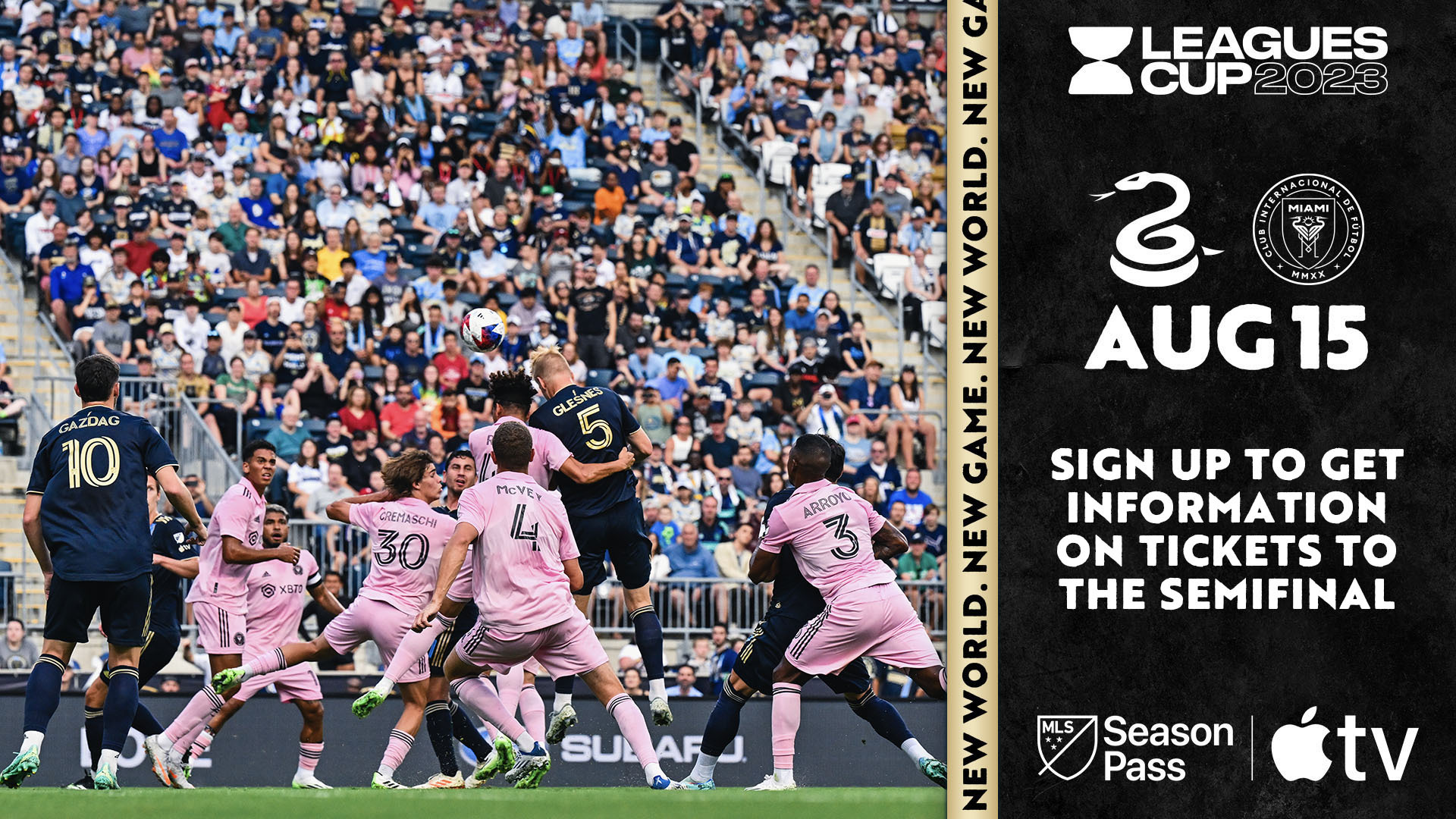 Philadelphia Union uses interesting tactics to sell tickets for the 2023  Leagues Cup Semifinal : r/PhillyUnion