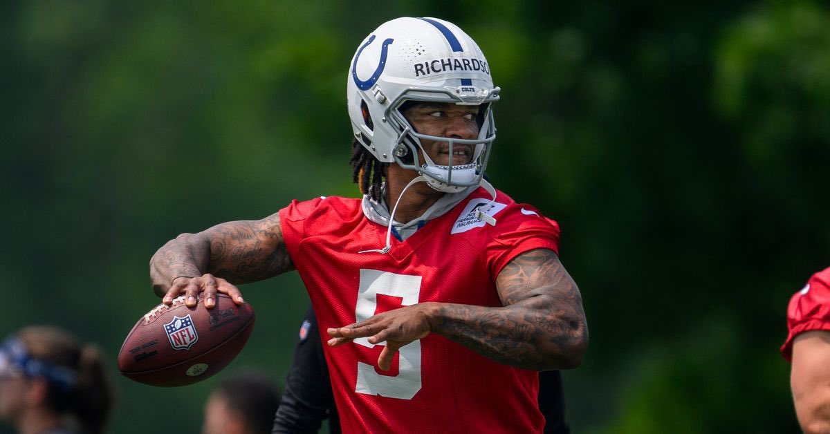 TheOfficerCraig's tweet photo. LET IT BE WRITTEN:
I’ve said this all off-season and I want it on record today, 8-11-2023. 

In five years, there will be one thing the Cardinals, Texans and Panthers will be best known for: 

**They all had a chance, but passed on drafting Anthony Richardson **

On behalf of the City of Indianapolis, please accept this as our “Thank You” note for the future. #ForTheShoe 

🔥 Take, I know…
I  sound like a true homer now, and yes I’ve heard the naysaying, but let’s talk on 8-11-2028. ⏱️👀

The @Colts future starts tomorrow. 
It’s the dawn of a new era. 
#NFL #AR5 #ColtsNation #ChompChomp🐊