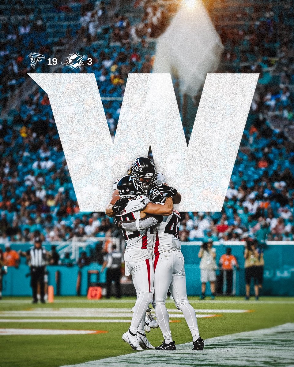 AtlantaFalcons's tweet image. 3 INTs
5 Sacks
1 Forced Fumble
1 Fumble Recovery
1 Punt Return Touchdown

1 Win